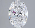 3.09ct Oval Lab Grown Diamond (Colour D, Clarity VVS2, IGI Certified)