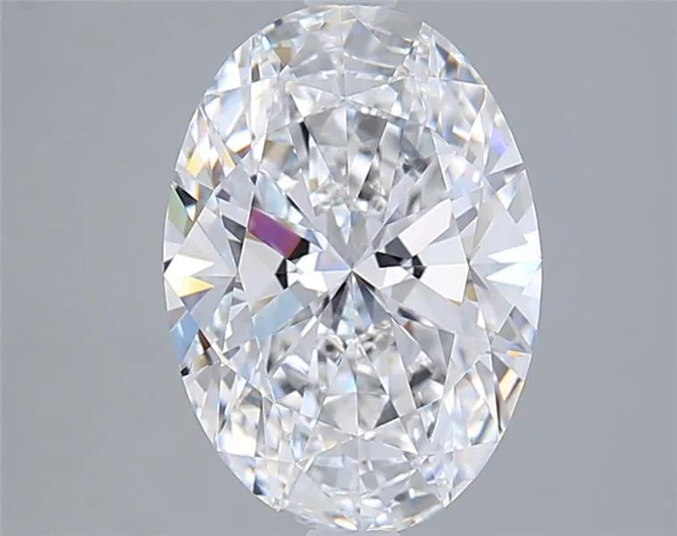 3.09ct Oval Lab Grown Diamond (Colour D, Clarity VVS2, IGI Certified)
