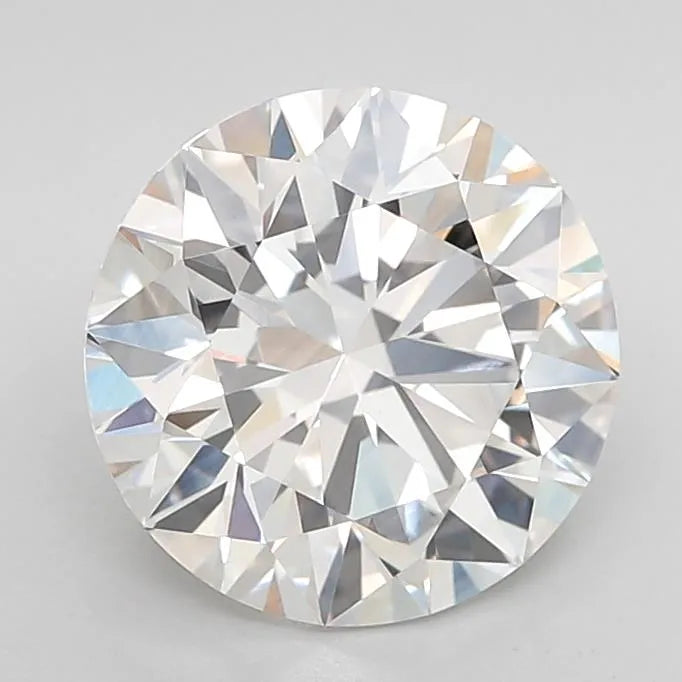 3.09ct Round Lab Grown Diamond (Colour F, Clarity VVS2, Cut ID, IGI Certified)