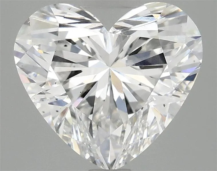 3.10ct Heart Lab Grown Diamond (Colour E, Clarity VS2, IGI Certified)