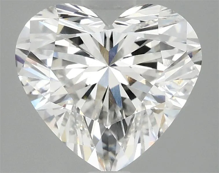 3.10ct Heart Lab Grown Diamond (Colour F, Clarity VVS2, IGI Certified)