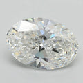 3.27ct Oval Lab Grown Diamond (Colour E, Clarity VVS2, IGI Certified)