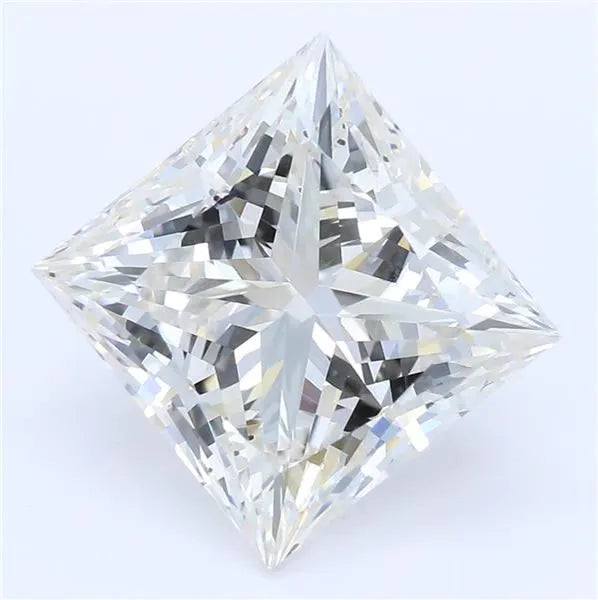 3.28ct Princess Lab Grown Diamond (Colour H, Clarity SI1, IGI Certified)
