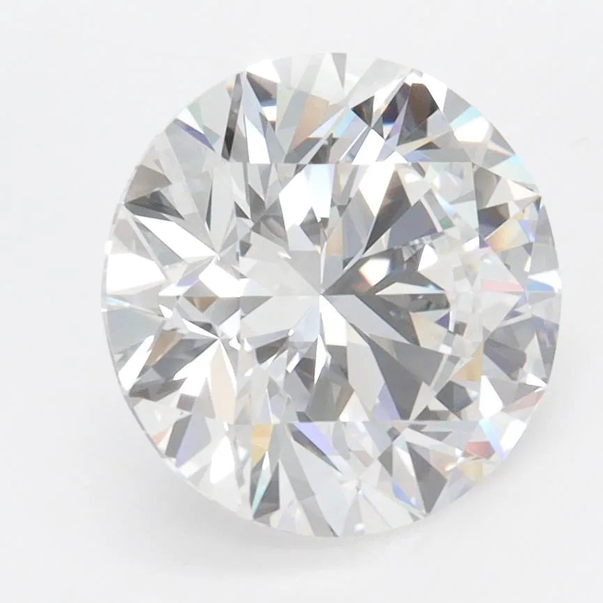 3.31ct Round Lab Grown Diamond (Colour D, Clarity IF, Cut ID, IGI Certified)