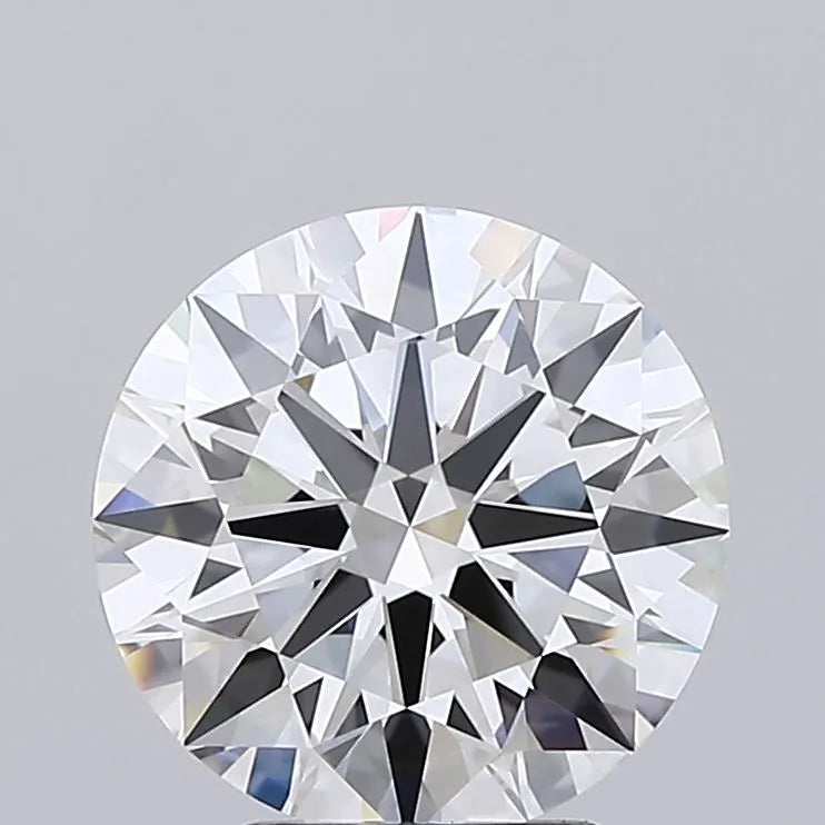 3.34ct Round Lab Grown Diamond (Colour E, Clarity IF, Cut ID, IGI Certified)