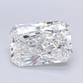 3.35ct Radiant Lab Grown Diamond (Colour E, Clarity IF, IGI Certified)