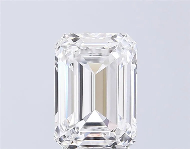 3.40ct Emerald Lab Grown Diamond (Colour D, Clarity VVS2, IGI Certified)