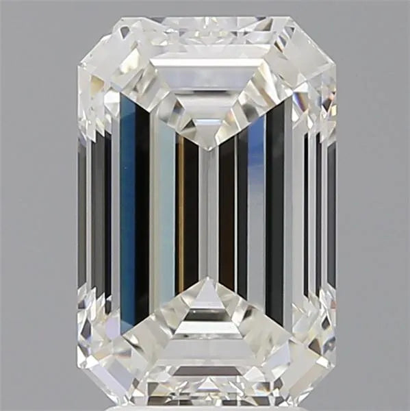 3.45ct Emerald Lab Grown Diamond (Colour G, Clarity VVS2, IGI Certified)
