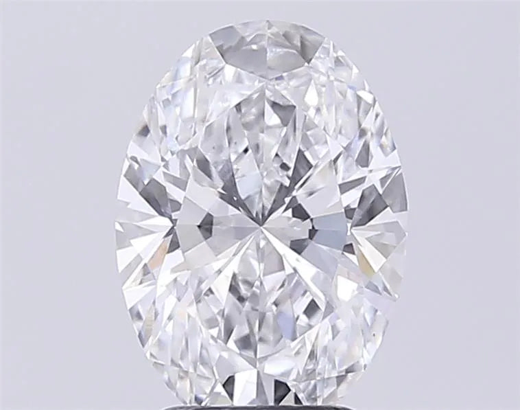 3.50ct Oval Lab Grown Diamond (Colour E, Clarity VS1, IGI Certified)