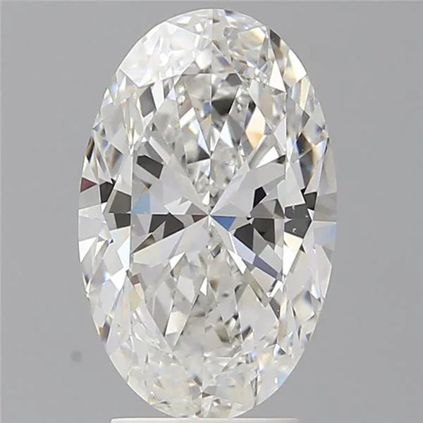 3.50ct Oval Lab Grown Diamond (Colour E, Clarity VS1, IGI Certified)