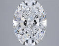 3.51ct Oval Lab Grown Diamond (Colour F, Clarity VVS2, IGI Certified)