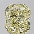 3.52ct Radiant Natural Diamond (Colour Fancy Light Yellow, Clarity VS1, GIA Certified)