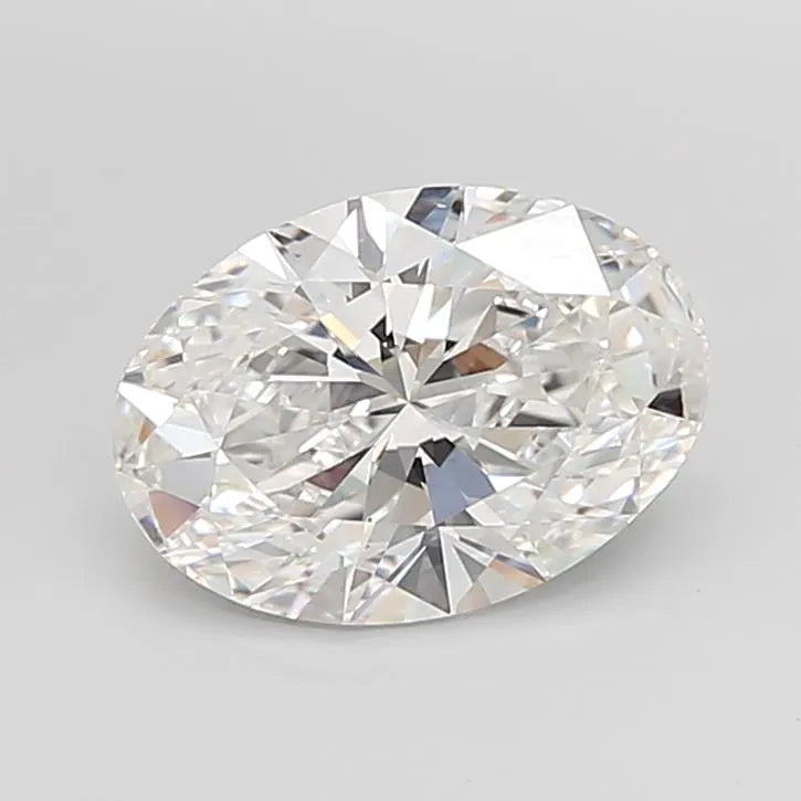 3.53ct Oval Lab Grown Diamond (Colour E, Clarity VS1, IGI Certified)