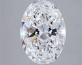3.54ct Oval Lab Grown Diamond (Colour E, Clarity VVS1, IGI Certified)