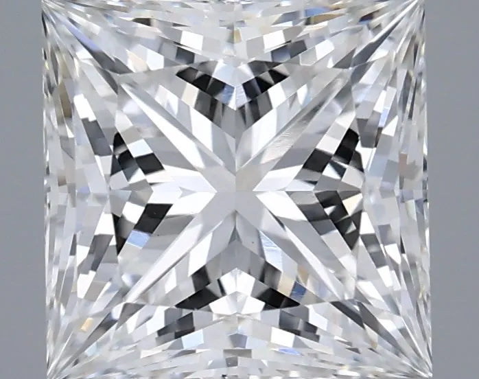 3.56ct Princess Lab Grown Diamond (Colour F, Clarity VVS2, IGI Certified)