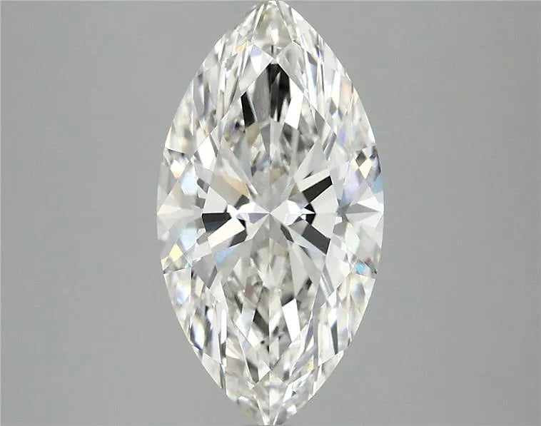 3.57ct Marquise Lab Grown Diamond (Colour F, Clarity VVS2, IGI Certified)