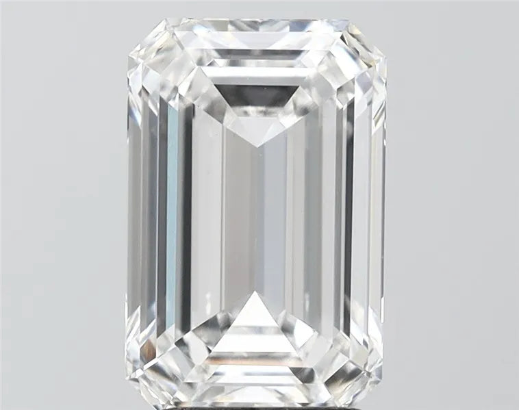 3.59ct Emerald Lab Grown Diamond (Colour F, Clarity VVS2, IGI Certified)