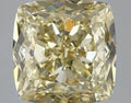 3.60ct Cushion modified Lab Grown Diamond (Colour Fancy Yellow, Clarity VVS2, IGI Certified)
