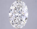3.65ct Oval Lab Grown Diamond (Colour G, Clarity VS2, IGI Certified)