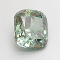 3.69ct Cushion modified Lab Grown Diamond (Colour Fancy Deep Green, Clarity VS1, IGI Certified)