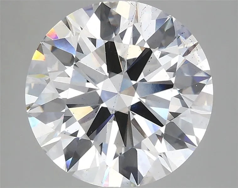 3.70ct Round Lab Grown Diamond (Colour F, Clarity SI1, Cut ID, IGI Certified)