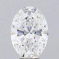 3.71ct Oval Lab Grown Diamond (Colour D, Clarity VVS2, GIA Certified)