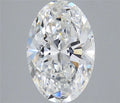 3.86ct Oval Lab Grown Diamond (Colour F, Clarity VVS2, IGI Certified)