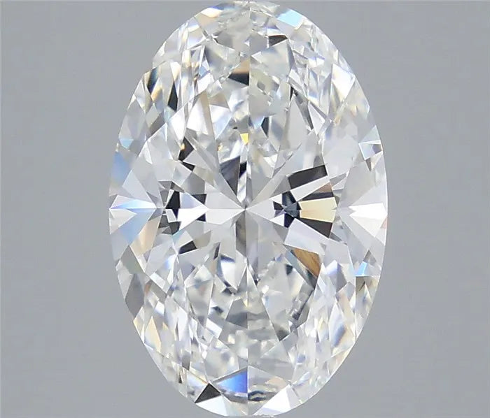 3.86ct Oval Lab Grown Diamond (Colour F, Clarity VVS2, IGI Certified)