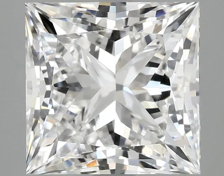 3.88ct Princess Lab Grown Diamond (Colour E, Clarity VVS2, IGI Certified)