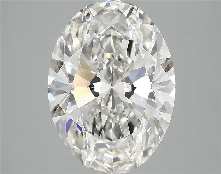 3.91ct Oval Lab Grown Diamond (Colour G, Clarity VS2, IGI Certified)