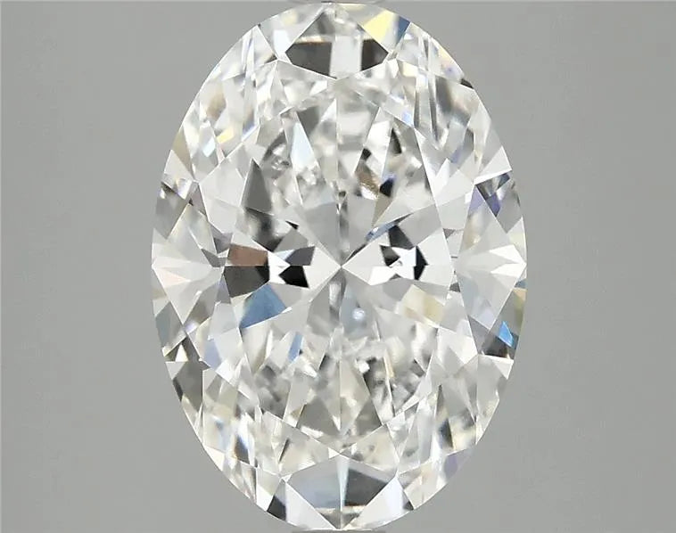 3.92ct Oval Lab Grown Diamond (Colour F, Clarity VVS2, IGI Certified)