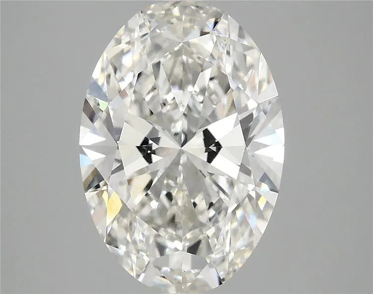 3.92ct Oval Lab Grown Diamond (Colour G, Clarity VS1, IGI Certified)