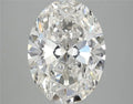 3.93ct Oval Lab Grown Diamond (Colour G, Clarity VS2, IGI Certified)