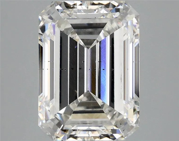 4.00ct Emerald Lab Grown Diamond (Colour F, Clarity SI1, IGI Certified)