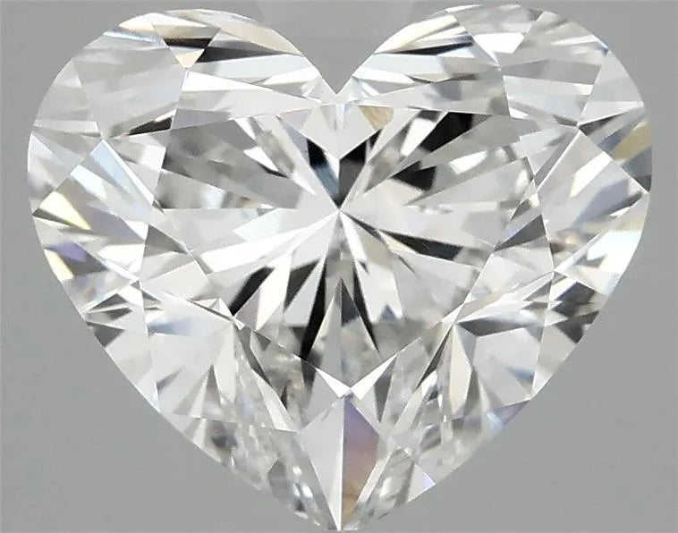 4.00ct Heart Lab Grown Diamond (Colour F, Clarity VVS2, IGI Certified)