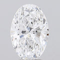 4.00ct Oval Lab Grown Diamond (Colour D, Clarity IF, IGI Certified)