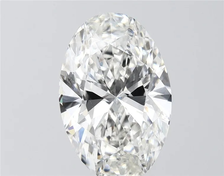 4.00ct Oval Lab Grown Diamond (Colour F, Clarity VS1, IGI Certified)