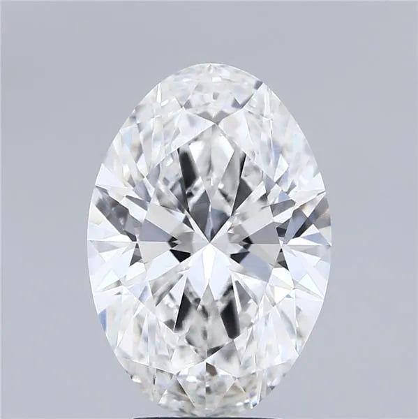 4.01ct Oval Lab Grown Diamond (Colour F, Clarity VVS2, IGI Certified)