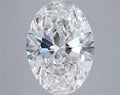 4.01ct Oval Lab Grown Diamond (Colour G, Clarity VVS2, IGI Certified)