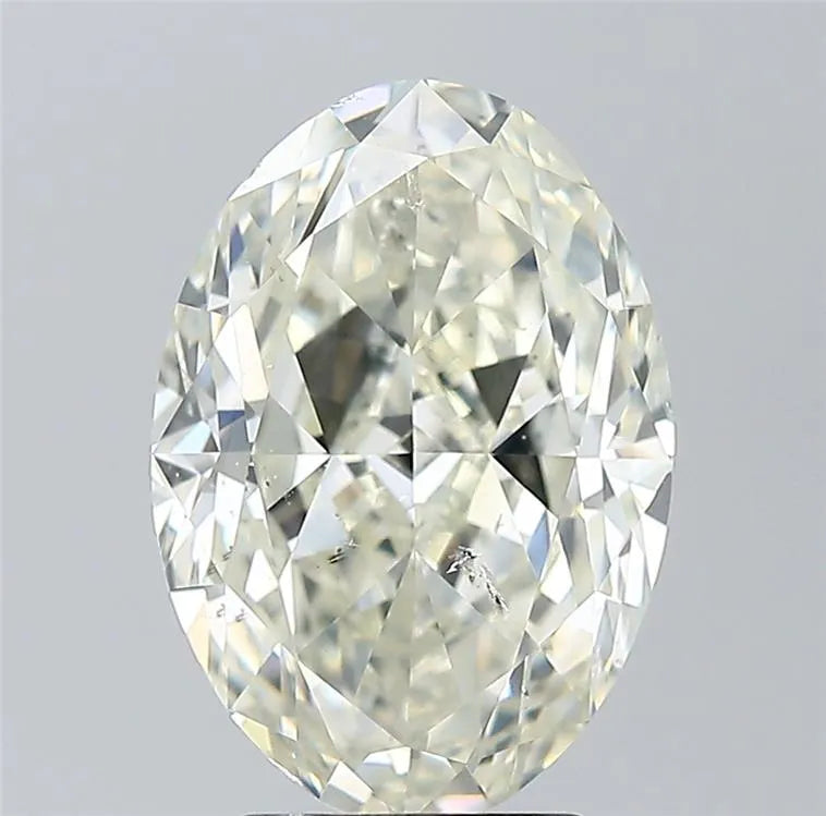 4.01ct Oval Natural Diamond (Colour M, Clarity SI2, GIA Certified)