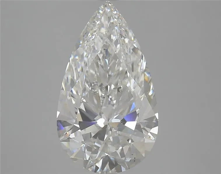 4.01ct Pear Lab Grown Diamond (Colour G, Clarity VS2, IGI Certified)
