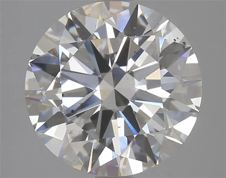 4.01ct Round Lab Grown Diamond (Colour F, Clarity SI1, Cut EX, IGI Certified)
