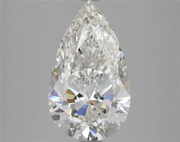 4.02ct Pear Lab Grown Diamond (Colour F, Clarity SI1, IGI Certified)