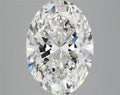 4.03ct Oval Lab Grown Diamond (Colour F, Clarity VVS2, IGI Certified)