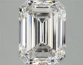 4.04ct Emerald Lab Grown Diamond (Colour F, Clarity SI1, IGI Certified)