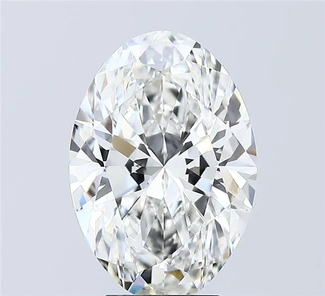 4.04ct Oval Lab Grown Diamond (Colour F, Clarity VVS2, IGI Certified)
