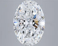 4.04ct Oval Lab Grown Diamond (Colour F, Clarity VVS2, IGI Certified)