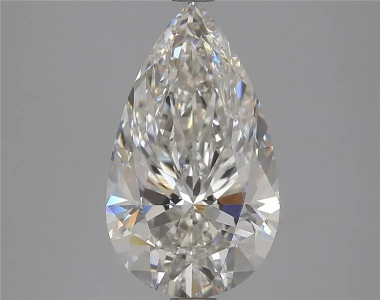 4.04ct Pear Lab Grown Diamond (Colour G, Clarity VS1, IGI Certified)