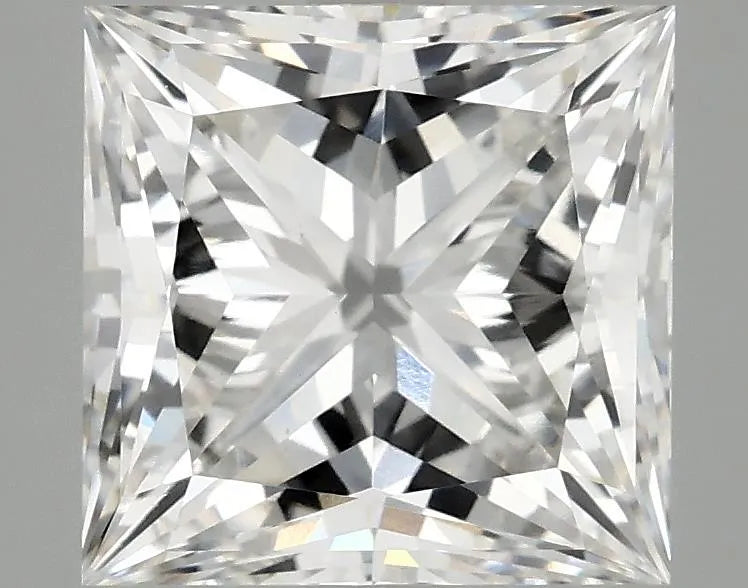 4.05ct Princess Lab Grown Diamond (Colour G, Clarity VS1, IGI Certified)