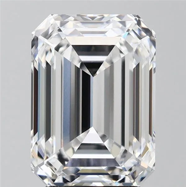 4.07ct Emerald Lab Grown Diamond (Colour D, Clarity VVS1, IGI Certified)